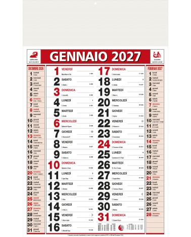 Calendari Olandesi Standard Santa Teresa di Riva - Messina