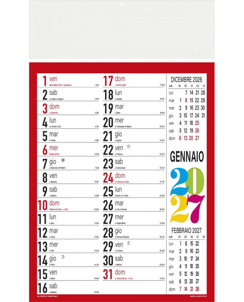 Calendari Olandesi Svedese Santa Teresa di Riva - Messina
