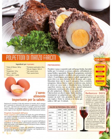 Calendari Illustrati 12 Fogli Carne Santa Teresa di Riva - Messina