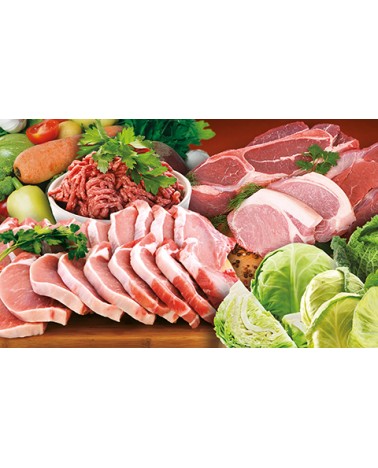 Calendari Illustrati 12 Fogli Carne Santa Teresa di Riva - Messina