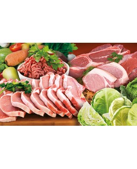 Calendari Illustrati 12 Fogli Carne Santa Teresa di Riva - Messina