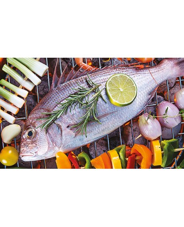 Calendari Illustrati 12 Fogli Pesce Santa Teresa di Riva - Messina