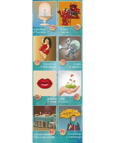 Calendari Illustrati 12 Fogli Cabala Santa Teresa di Riva - Messina