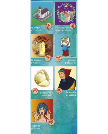 Calendari Illustrati 12 Fogli Cabala Santa Teresa di Riva - Messina