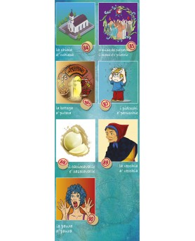 Calendari Illustrati 12 Fogli Cabala Santa Teresa di Riva - Messina